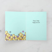 Miljoenen Peeps Paas Kaart (Binnen)