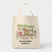 Miljoenen tegen het Tas van Monsanto Eco Bag (Voorkant)
