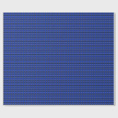 Miljoenen Thin Blue Line Buttonnen Cadeaupapier (Vlak)