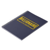 Miljonair in The Making Notitieboek (Linkerzijde)