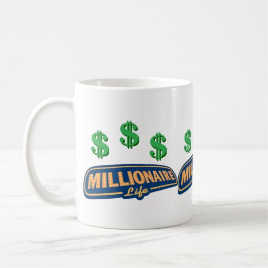 Miljonair Mug Koffiemok (Links)