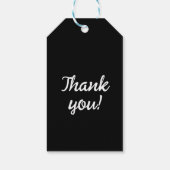 Milk and Cookie Sweet One First Birthday Cadeaulabel (Achterkant)