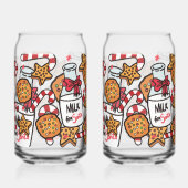 Milk and Cookies  Blikvorm Glas (Voorkant)