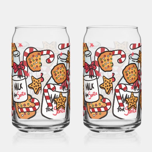 Milk and Cookies  Blikvorm Glas (Rechts)