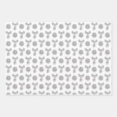 Milk and Cookies Sweet One Birthday Inpakpapier Vel (Voorkant 2)