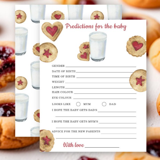 Milk baby shower - predictions and advice baby (Creator heeft geüpload)
