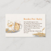 Milk Bottle Beer Boeken voor Baby Enclosure Kaart (Voorkant)