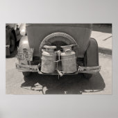 Milk Cans, 1939.  foto Poster (Voorkant)