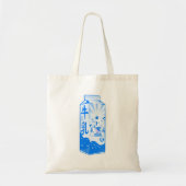 Milk Carton Kanji Japans Tote Bag (Voorkant)