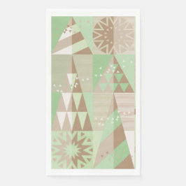 "Milk Chocolate Mint Tree" Guest Paper Handdoeken Servet