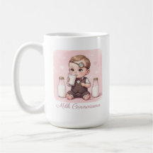 Milk Connoisseur Baby Girl Print Nursery