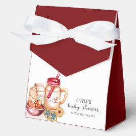 Milk & Cookie Genderneutraal Baby shower Bedankdoosjes