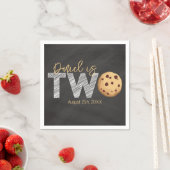 Milk & Cookies 2e verjaardag servetten – "Two Swee (Insitu)