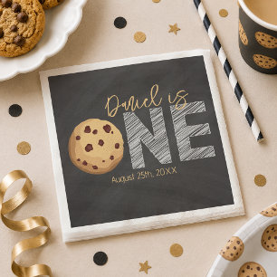 Milk & Cookies Eerste Verjaardag Servetten – Zoete
