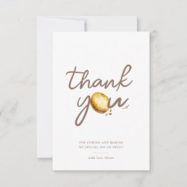 Milk & Cookies Eerste Verjaardagsfeestje Bedankt