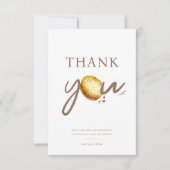 Milk & Cookies Eerste Verjaardagsfeestje Bedankt (Voorkant)