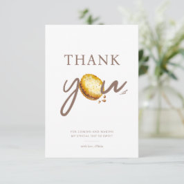 Milk & Cookies Eerste Verjaardagsfeestje Bedankt