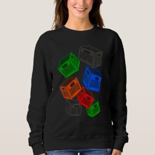 Milk Crate Block Crate Game T - shirts Challenge 3