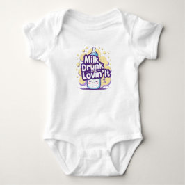 Milk Drink en Lovin’ It – Schattigee Baby Quote Romper