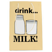 Milk Drink Milk Medium Cadeauzakje (Voorkant)