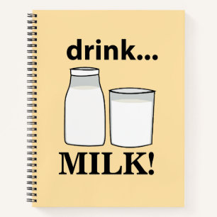 Milk Drink Milk Notitieboek