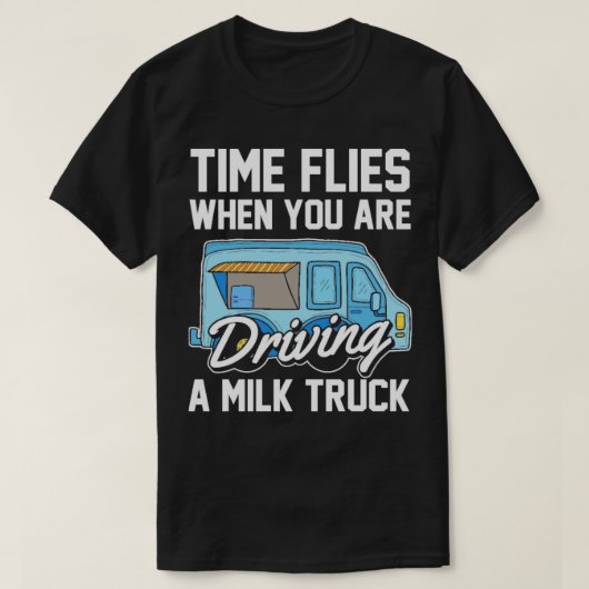 Milk Funny Milk Truck 5 T-shirt (Design voorkant)
