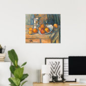 Milk Jug en Fruit - Paul Cézanne Fine Art Poster (Thuiskantoor)