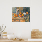 Milk Jug en Fruit - Paul Cézanne Fine Art Poster (Keuken)