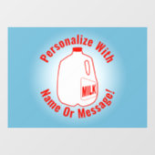 Milk Jug Raamsticker (Vel)