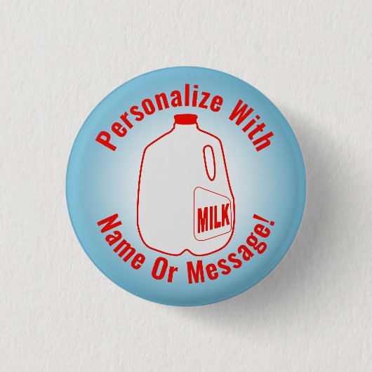 Milk Jug Ronde Button 3,2 Cm (Voorkant)