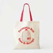 Milk Jug Tote Bag (Voorkant)