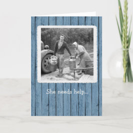 Milk Jugs Birthday Card Bedankkaart