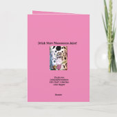 Milk Kids verjaardagskaart Kaart (Achterkant)