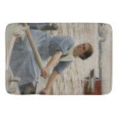 Milk Maid op een roeiboot (door Albert Edelfelt) Badmat (Voorkant)