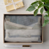 Milk Maid op een roeiboot (door Albert Edelfelt) Tissuepapier (Geschenk)