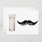 Milk Mustache Briefkaart (Voorkant / Achterkant)