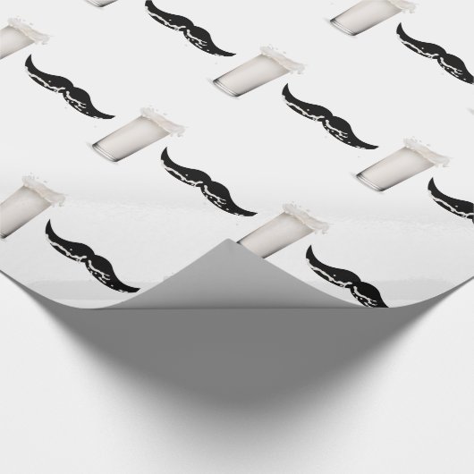 Milk Mustache Cadeaupapier (Hoek)
