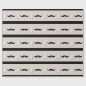 Milk Mustache Creme Cadeaupapier (Vlak)