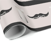 Milk Mustache Creme Cadeaupapier (Rol Hoek)
