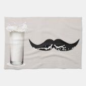 Milk Mustache Creme Theedoek (Horizontaal)