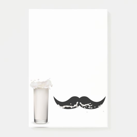Milk Mustache Post-it® Notes (Voorkant)