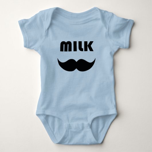 Milk mustache romper (Voorkant)