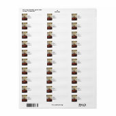 Milk Pail Etiket (Full Sheet)