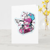 Milk Shake Skateboard Kaart (Gele Bloem)