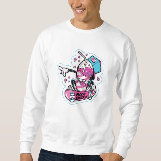 Milk Shake Skateboard Trui (Voorkant)