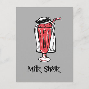 Milk Sheik Briefkaart