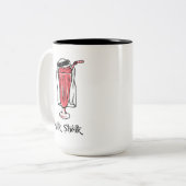 Milk Sheik Tweekleurige Koffiemok (Voorkant links)