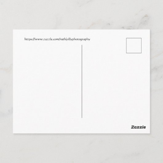 Milk Tea Orchid Briefkaart (Achterkant)