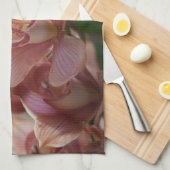 Milk Tea Orchid Theedoek (Quarter Fold)
