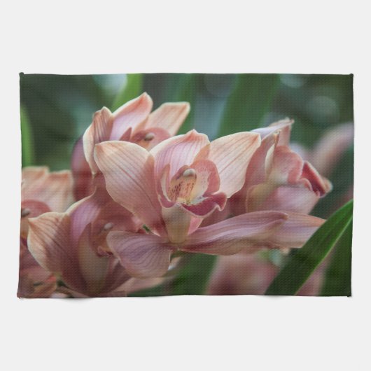Milk Tea Orchid Theedoek (Horizontaal)